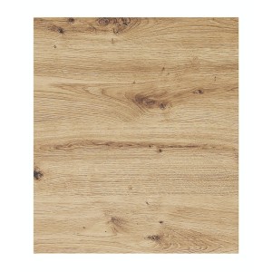Plan vasque BRAZZA – 40 cm – Chêne clair – Finition artisan – À poser 