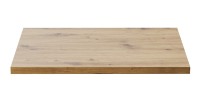Plan vasque BRAZZA – 60 cm – Chêne clair – Finition artisan – À poser 