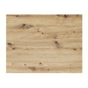 Plan vasque BRAZZA – 60 cm – Chêne clair – Finition artisan – À poser 