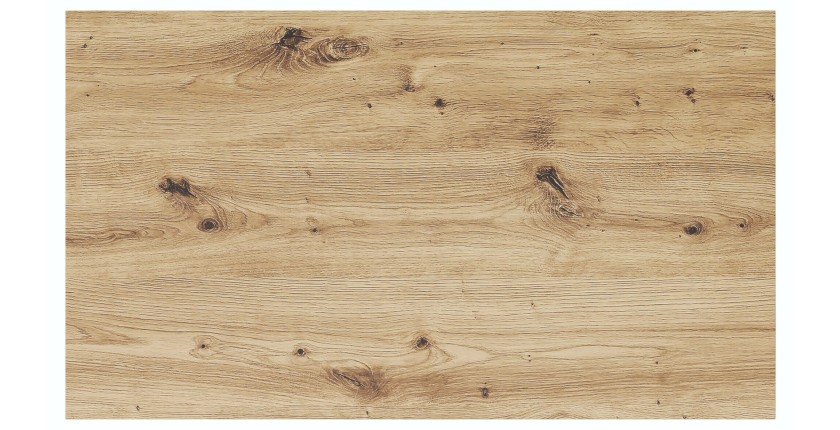 Plan vasque BRAZZA – 80 cm – Chêne clair – Finition artisan – À poser 