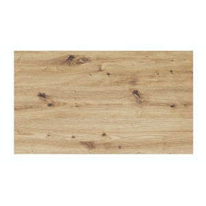 Plan vasque BRAZZA – 80 cm – Chêne clair – Finition artisan – À poser 