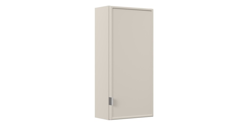 Meuble de rangement BRAZZA – 1 porte – Coloris marron congo – 75 cm – À suspendre 