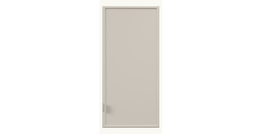 Meuble de rangement BRAZZA – 1 porte – Coloris marron congo – 75 cm – À suspendre 