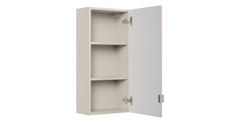 Meuble de rangement BRAZZA – 1 porte – Coloris marron congo – 75 cm – À suspendre 