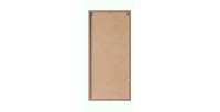 Meuble de rangement BRAZZA – 1 porte – Coloris marron congo – 75 cm – À suspendre 