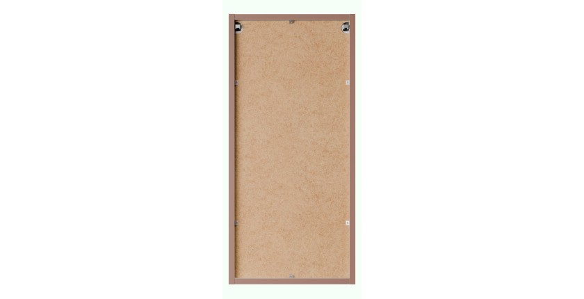 Meuble de rangement BRAZZA – 1 porte – Coloris marron congo – 75 cm – À suspendre 