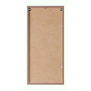 Meuble de rangement BRAZZA – 1 porte – Coloris marron congo – 75 cm – À suspendre 