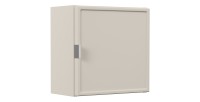 Meuble haut salle de bain BRAZZA – 1 porte – Coloris marron congo – L35 x H35 cm – À suspendre 