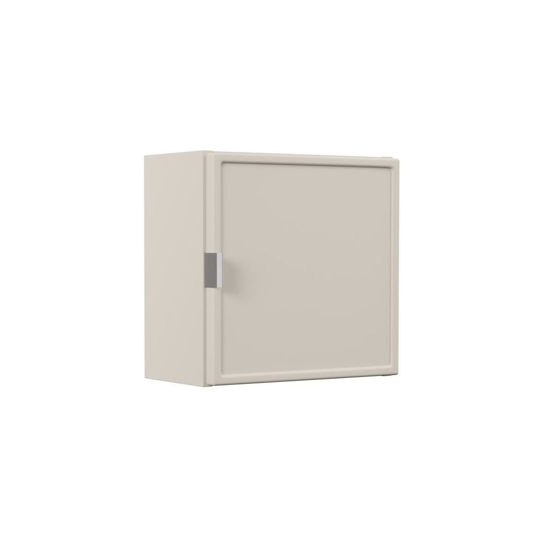 Meuble haut salle de bain BRAZZA – 1 porte – Coloris marron congo – L35 x H35 cm – À suspendre 