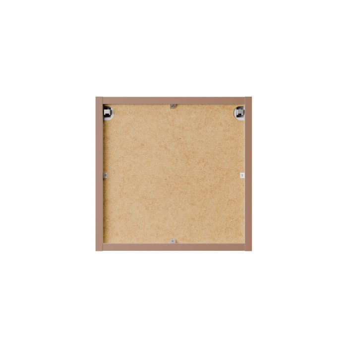 Meuble haut salle de bain BRAZZA – 1 porte – Coloris marron congo – L35 x H35 cm – À suspendre 