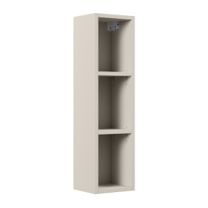 Meuble haut de salle de bain BRAZZA – Coloris marron congo – L20 x H74 cm – À suspendre 