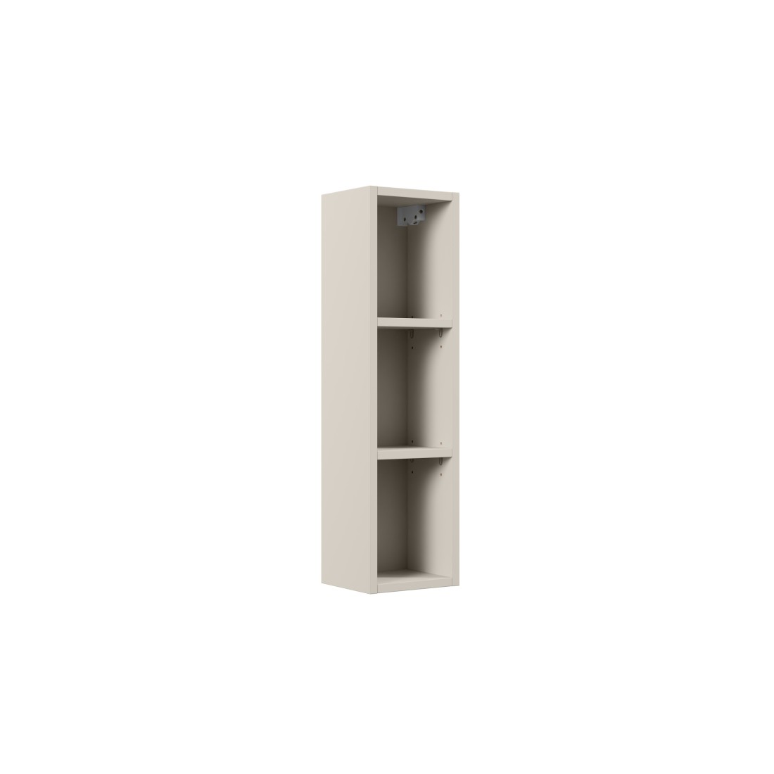Meuble haut de salle de bain BRAZZA – Coloris marron congo – L20 x H74 cm – À suspendre 