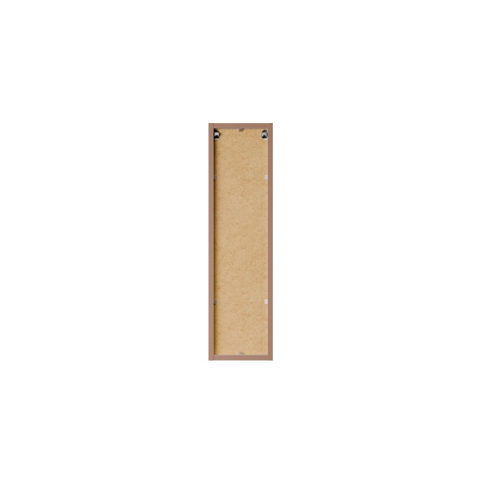 Meuble haut de salle de bain BRAZZA – Coloris marron congo – L20 x H74 cm – À suspendre 