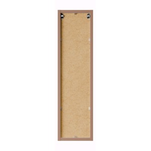 Meuble haut de salle de bain BRAZZA – Coloris marron congo – L20 x H74 cm – À suspendre 