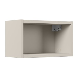 Meuble de rangement BRAZZA – Étagère murale ouverte – Coloris marron congo – 35 cm – À suspendre 