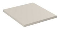 Plan vasque BRAZZA – 40 cm – Coloris marron congo – MDF & PVC – À poser 
