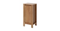Meuble de rangement KALUNA 86 cm – Coloris bois de noyer – Élément mural suspendu 