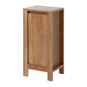 Meuble de rangement KALUNA 86 cm – Coloris bois de noyer – Élément mural suspendu 