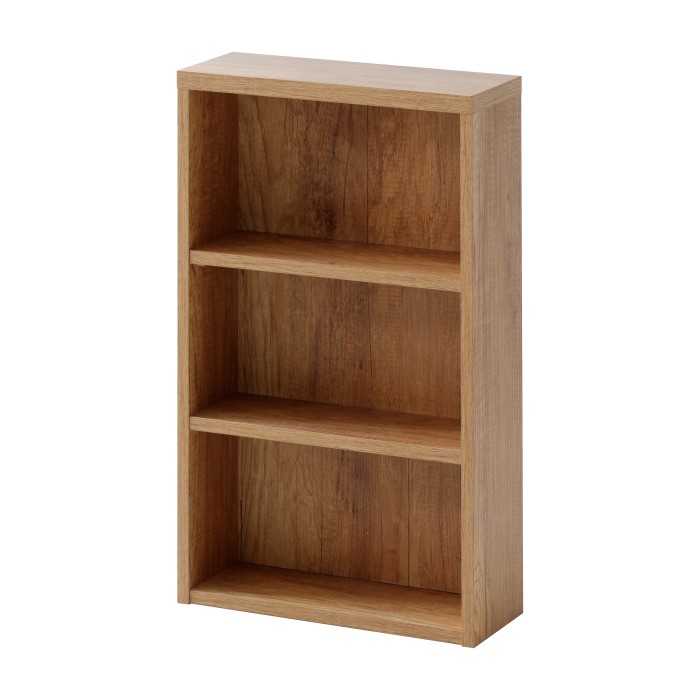 Meuble de rangement KALUNA 65 cm – Coloris bois de noyer – Élément mural suspendu 