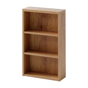 Meuble de rangement KALUNA 65 cm – Coloris bois de noyer – Élément mural suspendu 