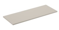 Plan vasque BELLA 120 cm – Coloris marron congo – Finition mate pour meuble suspendu 