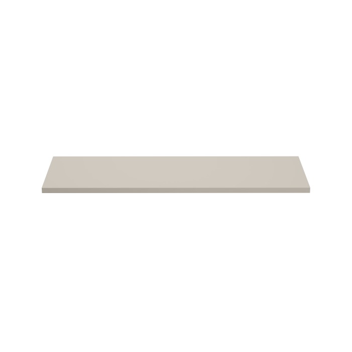 Plan vasque BELLA 120 cm – Coloris marron congo – Finition mate pour meuble suspendu 