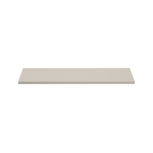 Plan vasque BELLA 120 cm – Coloris marron congo – Finition mate pour meuble suspendu 