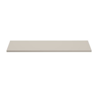 Plan vasque BELLA 120 cm – Coloris marron congo – Finition mate pour meuble suspendu 