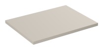 Plan vasque BELLA 60 cm – Coloris marron congo – Finition mate pour meuble suspendu 