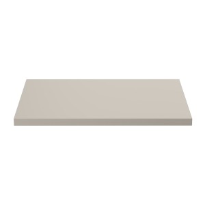 Plan vasque BELLA 60 cm – Coloris marron congo – Finition mate pour meuble suspendu 