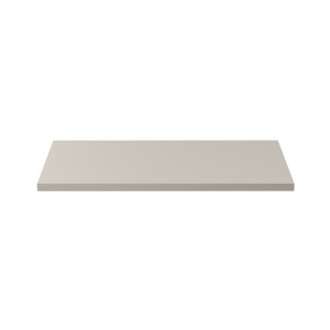 Plan vasque BELLA 80 cm – Coloris marron congo – Finition mate pour meuble suspendu 