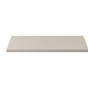 Plan vasque BELLA 80 cm – Coloris marron congo – Finition mate pour meuble suspendu 