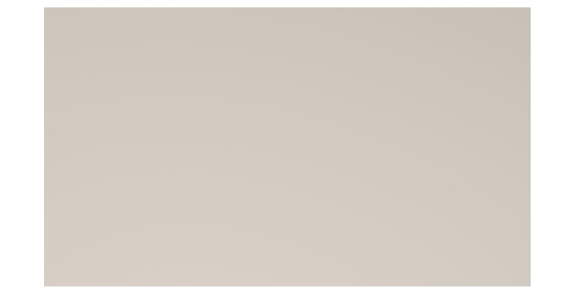 Plan vasque BELLA 80 cm – Coloris marron congo – Finition mate pour meuble suspendu