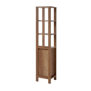 Colonne salle de bain KALUNA 186 cm – Coloris bois de noyer – colonne à poser