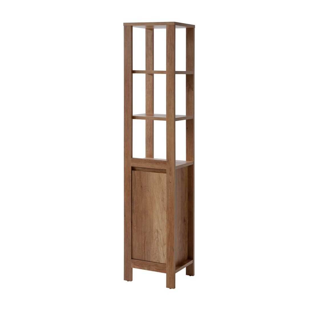 Colonne salle de bain KALUNA 186 cm – Coloris bois de noyer – colonne à poser