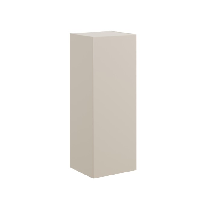 Meuble de rangement BELLA 80 cm de haut – Coloris marron congo – Élément mural suspendu