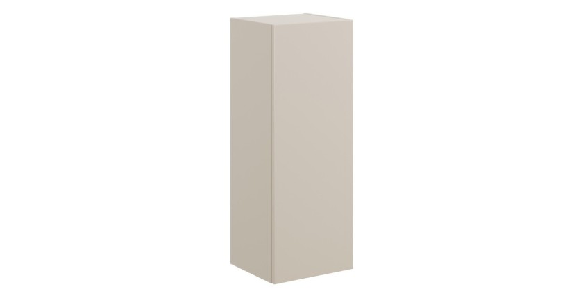 Meuble de rangement BELLA 80 cm de haut – Coloris marron congo – Élément mural suspendu