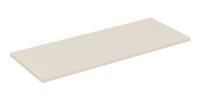 Plan vasque TORNADO 120 cm – Finition sable – MDF & PVC – Pour meuble sous vasque 