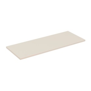 Plan vasque TORNADO 120 cm – Finition sable – MDF & PVC – Pour meuble sous vasque 