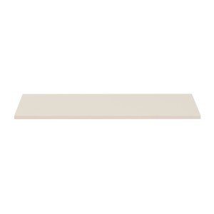 Plan vasque TORNADO 120 cm – Finition sable – MDF & PVC – Pour meuble sous vasque 