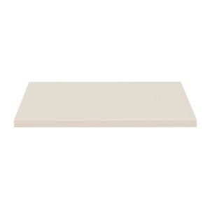Plan vasque TORNADO 60 cm – Finition sable – MDF & PVC – Pour meuble sous vasque 