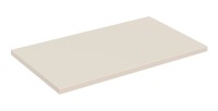 Plan vasque TORNADO 80 cm – Finition sable – MDF & PVC – Pour meuble sous vasque 