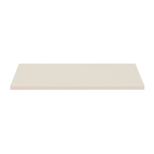 Plan vasque TORNADO 80 cm – Finition sable – MDF & PVC – Pour meuble sous vasque 