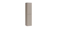 Colonne ICON 160 cm – Finition marron congo – 2 portes – Meuble de salle de bain suspendu 