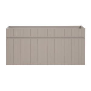 Meuble sous vasque ICON 100 cm – 1 tiroir – Finition marron congo – Style moderne suspendu 
