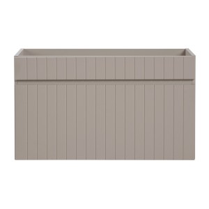 Meuble sous vasque ICON 80 cm – 1 tiroir – Finition marron congo – Meuble suspendu moderne 