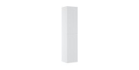 Colonne de salle de bain ICON 160 cm – Blanc alpin mat – 2 portes – Style moderne suspendu 