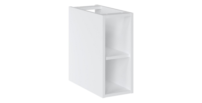 Module latéral ICON 20 cm – Finition blanc alpin – Complément pour meuble sous vasque 