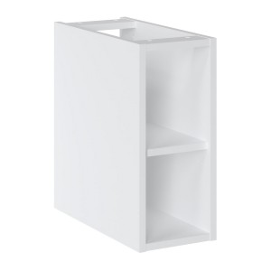 Module latéral ICON 20 cm – Finition blanc alpin – Complément pour meuble sous vasque 
