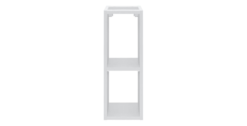 Module latéral ICON 20 cm – Finition blanc alpin – Complément pour meuble sous vasque 
